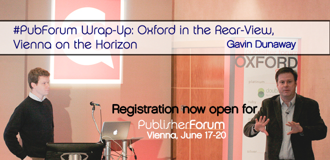 #PubForum Oxford is done, but Vienna is now open