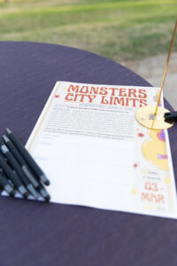 March 03 | Welcome Night: Our Monsters City Limits activity got everyone’s creativity flowing