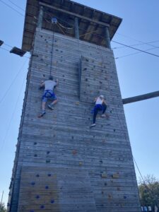 March 05 | Activities: Rock Climbers at the Tuesday afternoon activties